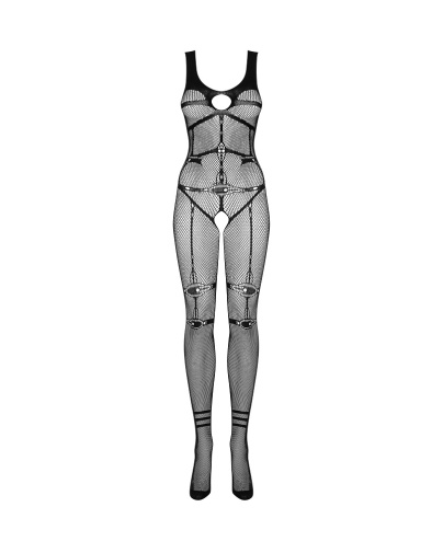 Obsessive - Bodystocking N123 - Black - S/M/L photo