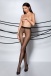 Passion - Tiopen 022 Pantyhose - Black/Red - 3/4 photo-4