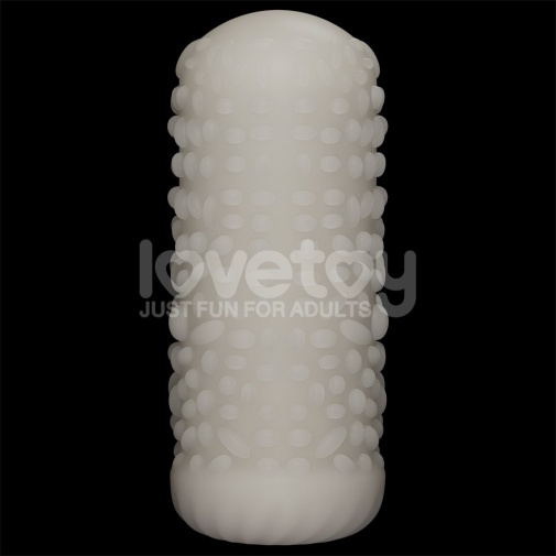 Lovetoy - Knights Ring Vibro 2in1 Sleeve - Drip photo