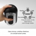 Tenga - Flip Zero 電子震動版 - 黑色 照片-6