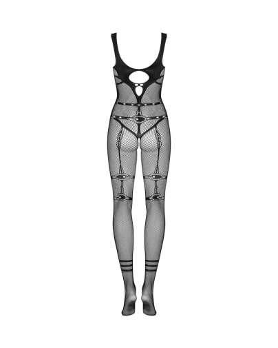 Obsessive - Bodystocking N123 - Black - S/M/L photo