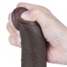 Lovetoy - 7.5" Sliding Skin Dildo 13.2cm - Brown photo-9