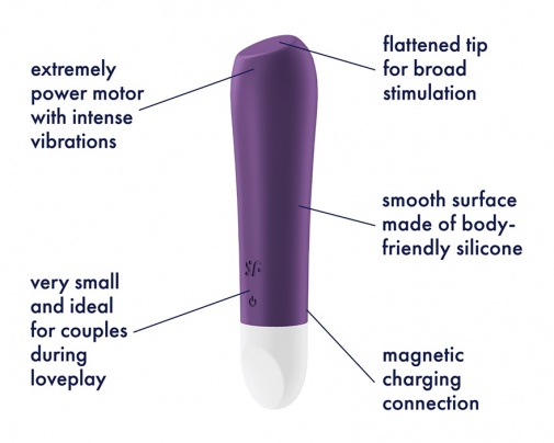 Satisfyer - Ultra Power 震動子彈 2 - 紫色 照片