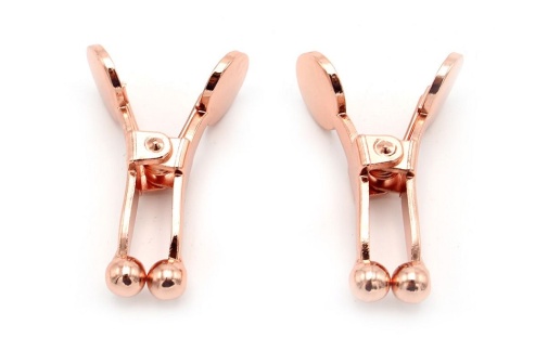 Kiotos - Ball Tip Nipple Clamps - Rose Gold photo