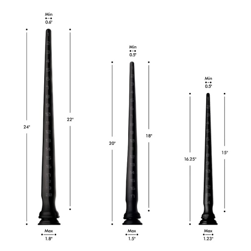 Hosed - 22" Tapered Hose - Black photo