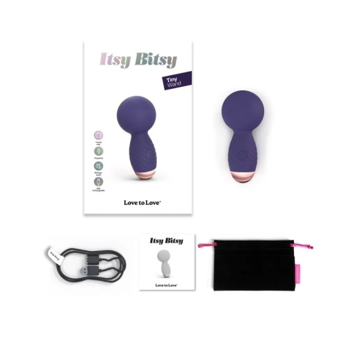 Love to Love - Itsy Bitsy Tiny Wand - Indigo photo