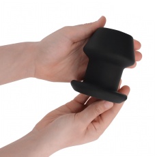 Addicted Toys - Extreme Hollow Anal Plug L - Black photo
