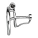 FAAK - Chastity Cage w Urethral Plug - Silver photo-6