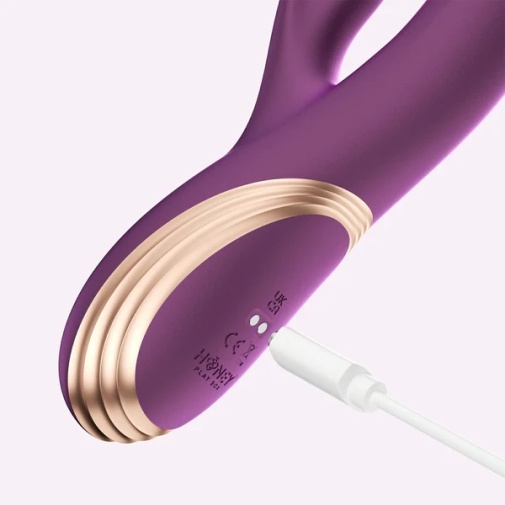 Honey Play Box - Gem App Sensing Rabbit Vibrator - Black photo