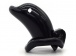 FAAK - Long Dolphin Chastity Cage - Black photo-3