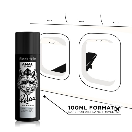 Black Hole - 水性後庭溫和放鬆凝膠 - 100ml 照片