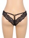 Ohyeah - Lace Hollow Out Panty - Black - M photo-8