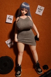 Youla 迷你超巨乳性感蘿莉 超柔軟矽膠身體仿真性愛娃娃 58cm (乙烯基頭) 照片