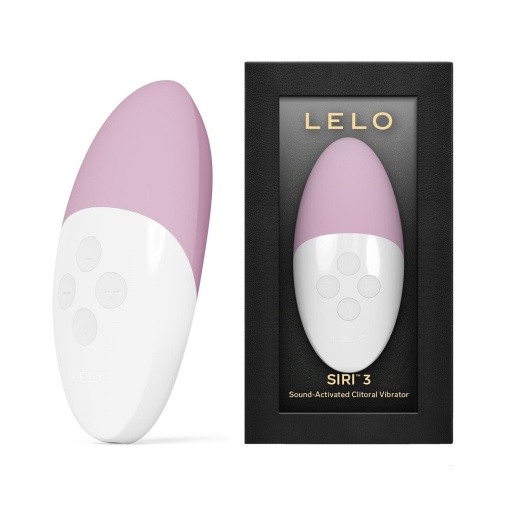 Lelo - Siri 3 Sound Activated Vibrator - Soft Pink photo