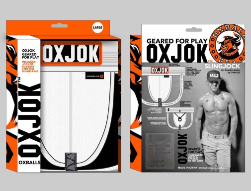 Oxjok - Slingjock w Ring - White Snow - S photo