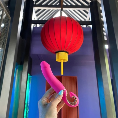 Gvibe - Gjay Mini 震动假阳具 - 野莓红色 照片
