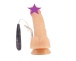 Chisa - 7.8" Vibro Dildo #01 w Remote - Flesh photo-2