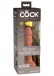 King Cock - 6" Elite Cock - Caramel photo-7
