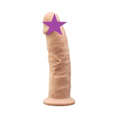 Silexpan - 7" Dual Destiny Vibro Dildo - Flesh photo