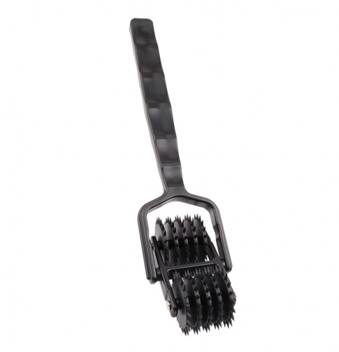 Chisa - 5 Row Double Pinwheel - Black photo