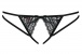 Obsessive - Picantina Crotchless Thong - Black - S/M photo-9