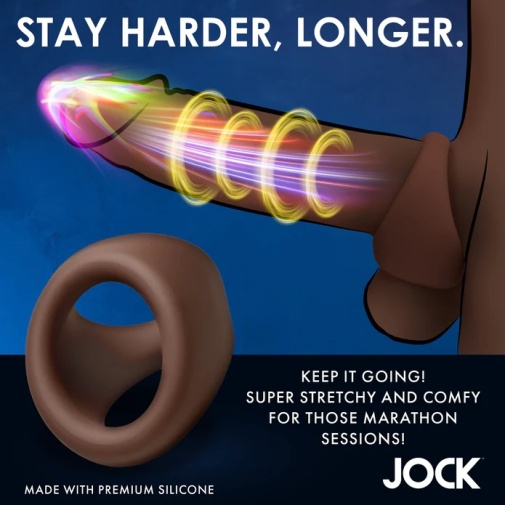 Jock - Cock & Ball Ring - Dark photo