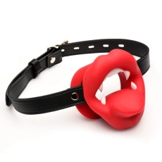 Master Series - Vampire Vibro Mouth Gag - Red photo