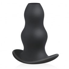 BUTTR - Foxhole Hollow Butt Plug - Black photo