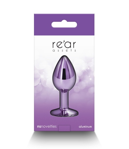 NS Novelties - Rear Assets Anal Plug S - Purple photo