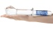 Glas - 11" Fist Double Ended Dildo w Handle Grip 照片-4