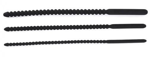 MT - Threaded Urethral Plug L - Black photo