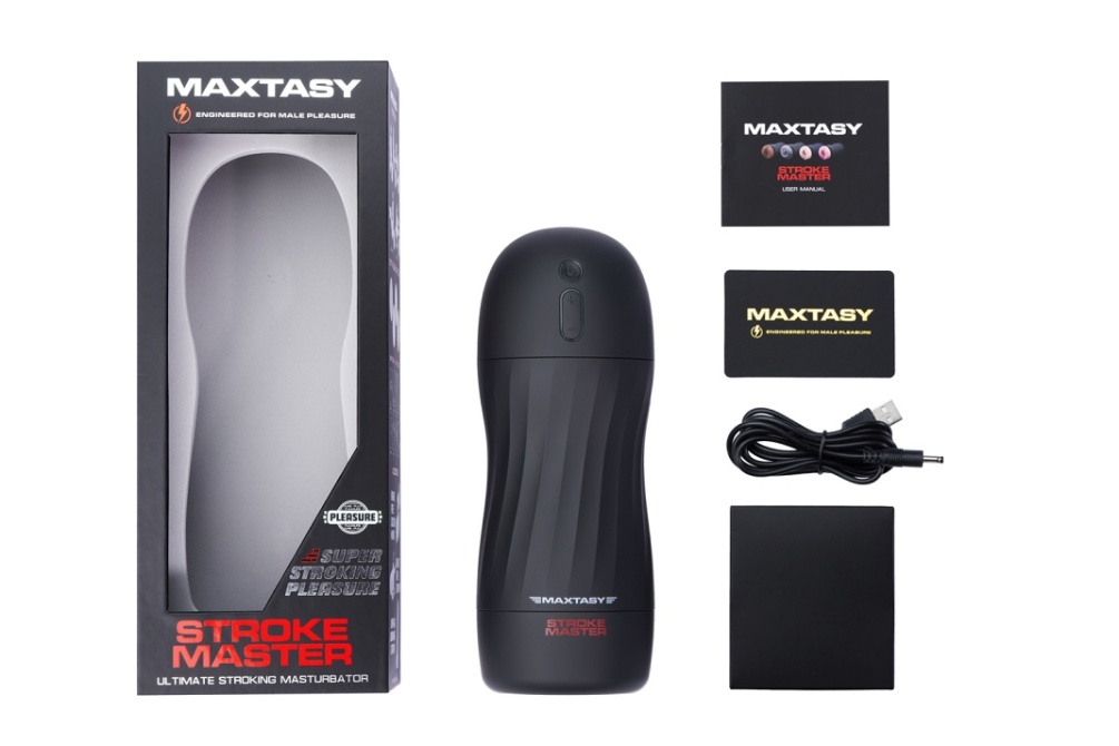 This stroker is the CHAMPION GOLD MEDALLIST for the “most re... Maxtasy - Stroke Master Standard Masturbator - Clear photo-9