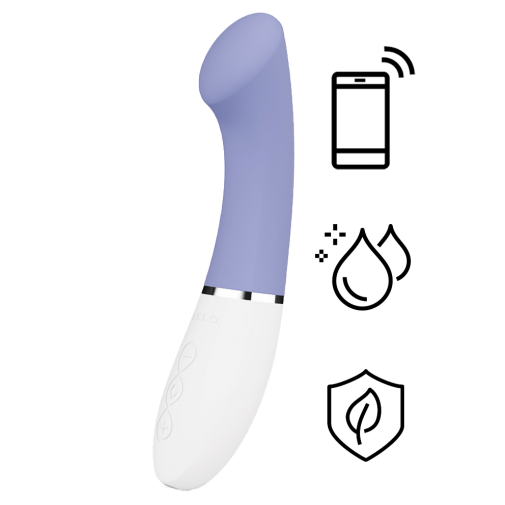 Lelo - Gigi 3 APP G-Spot Vibrator - Powder Blue photo