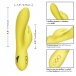 CEN - CalDream Venice Vixen Vibrator - Yellow photo-9