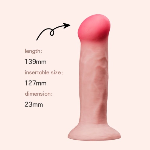 Okinsei - 5.5" Mr.Cute 假陽具 - 肉色 照片