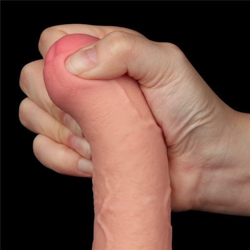 Lovetoy - 7" Sliding Skin Dildo - Flesh photo