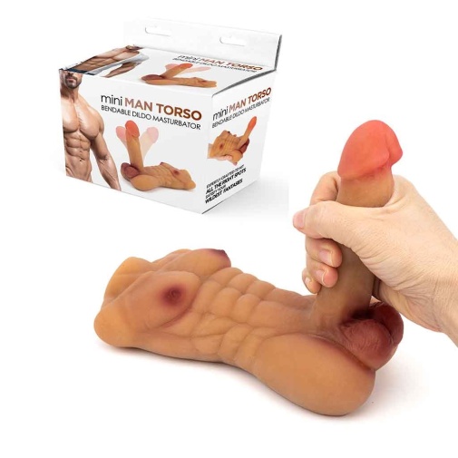 Jorokumo - 迷你男性躯体自慰器连假阳具 700克 照片