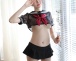 Costume Garden - GB-527 透肌水手服服装 中码 - 黑色 照片