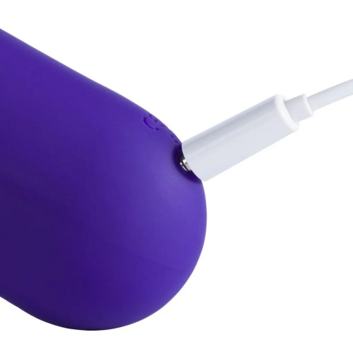Honey Play Box - Abby Mini Licking Vibrator - Purple photo