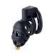 Sevanda - Rattlesnake Chastity Cage Pro Short - Black photo-3