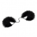 Bijoux Indiscrets - Za Za Zu Feather Handcuffs - Black photo