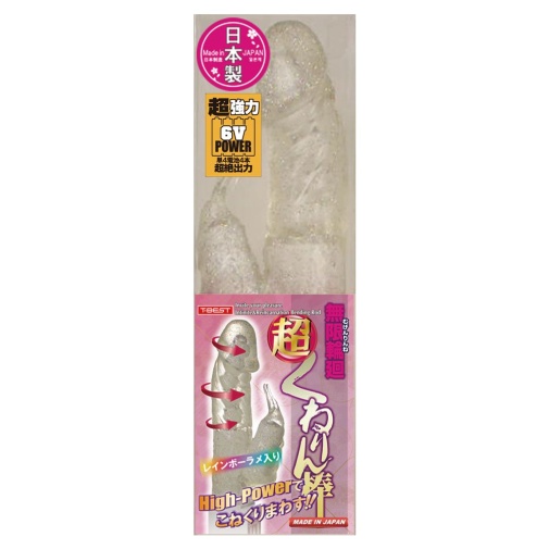 T-Best - 強力兔子仿真陽具振動器 - 透明 照片
