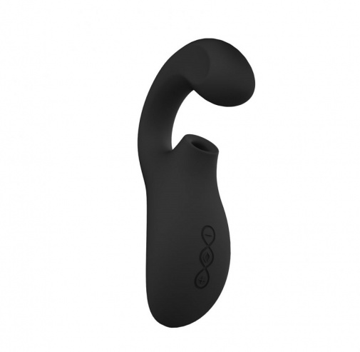 Lelo - Enigma Cruise 陰蒂吸啜及G點雙重刺激聲波按摩器 - 黑色 照片