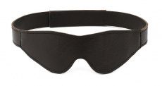 Liebe Seele - Leather Blindfold - Brown photo