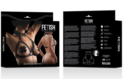 Fetish Submissive - Chest Harness - Black photo
