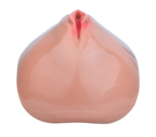 FAAK - Clitoris Chastity Cage w Belt & Plug - Skin photo