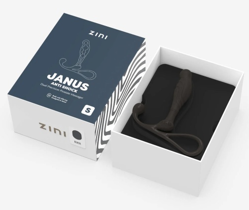 Zini - Janus 抗衝擊前列腺按摩器 細碼 - 黑色 照片