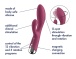 Satisfyer - Spinning Rabbit 1 旋轉震動棒 - 紅色 照片-5