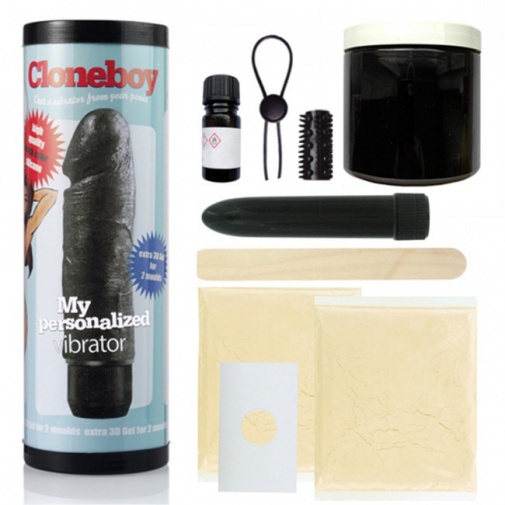 Cloneboy - 3D Mold Vibrator - Black photo