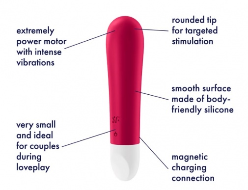 Satisfyer - Ultra Power 震動子彈 1 - 紅色 照片